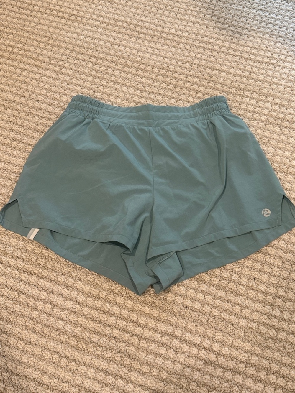 Rhoback Sunrise Active Short- Bullfrog Green- size XS